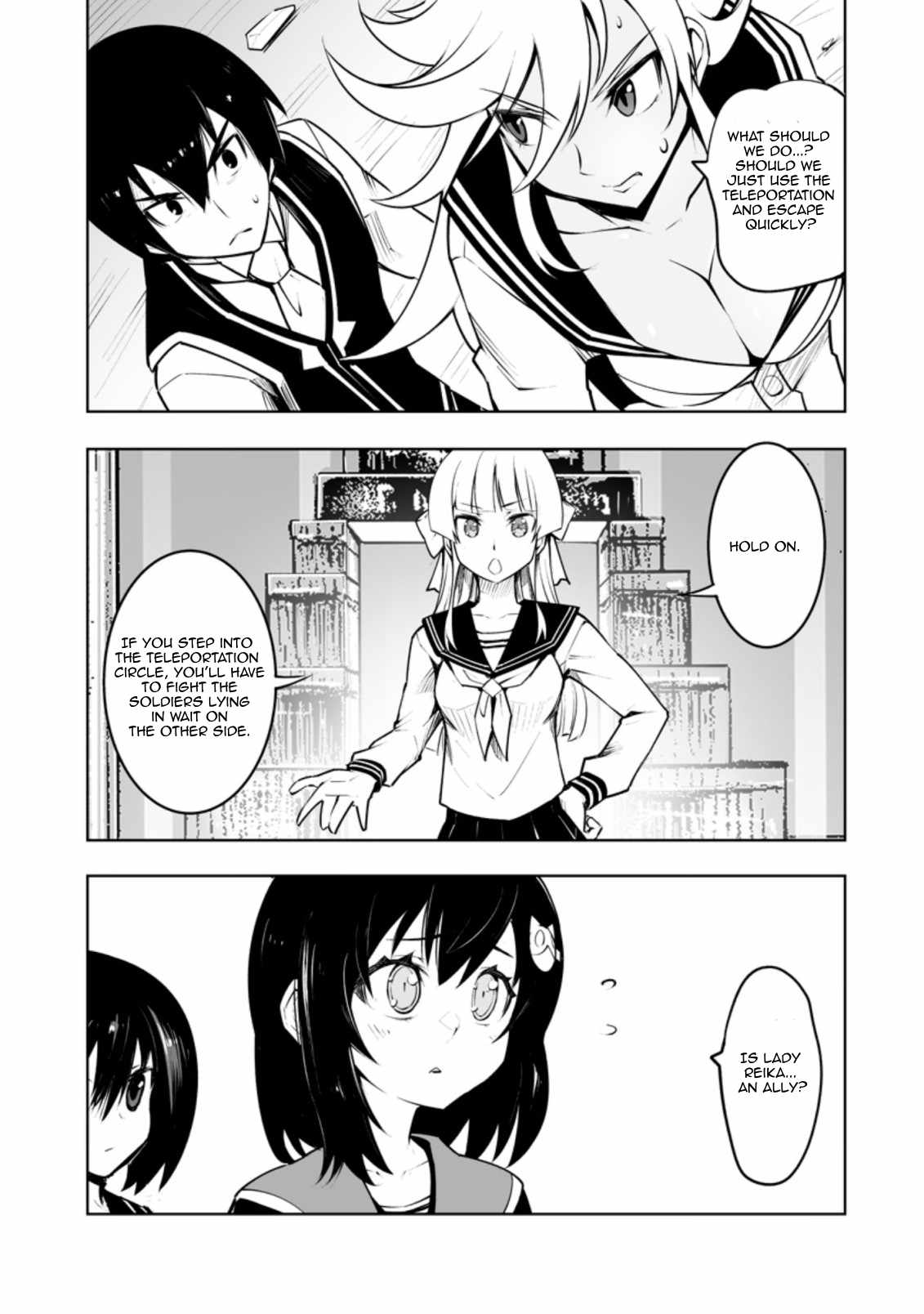 Class Teni De Ore Dake Haburaretara, Doukyuu Harem Tsukuru Koto Ni Shita Chapter 32.2 5